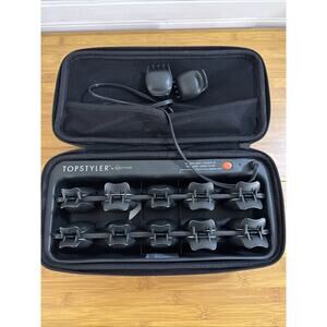 TopStyler by InStyler Heated Ceramic Styling 12 Shells Hair Curlers with Case